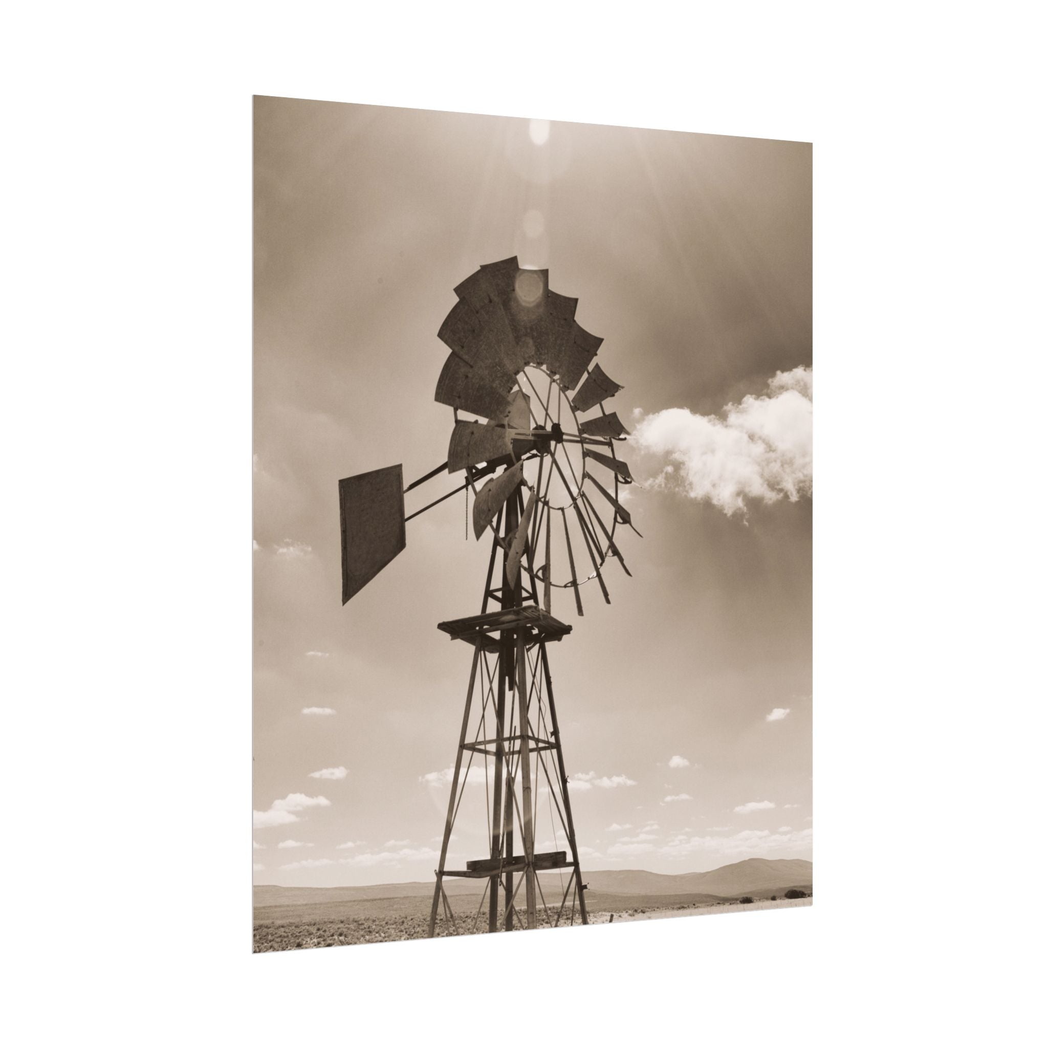 rustic-windmill-photography-poster-print-farm-house-wall-decor-gift-for-farmers-country-home-decor-windmill-wall-art