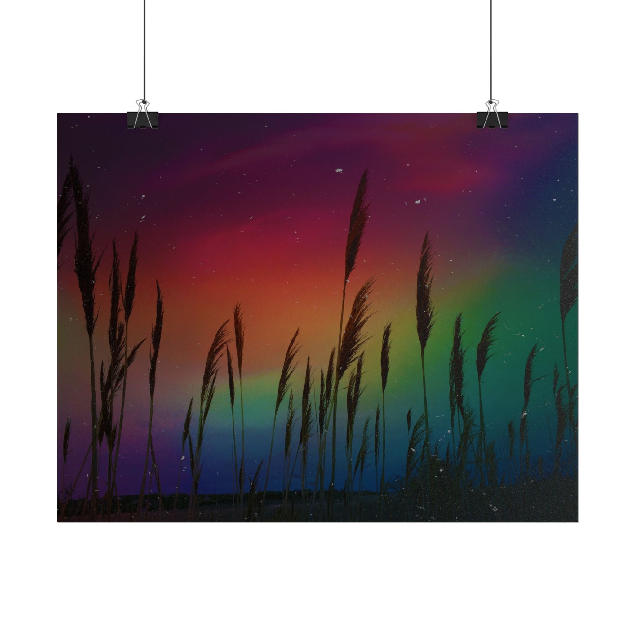 aurora-borealis-poster-wall-art-scenery-northern-lights-poster-print-home-wall-decor-starry-night-picture-housewarming-gifts-