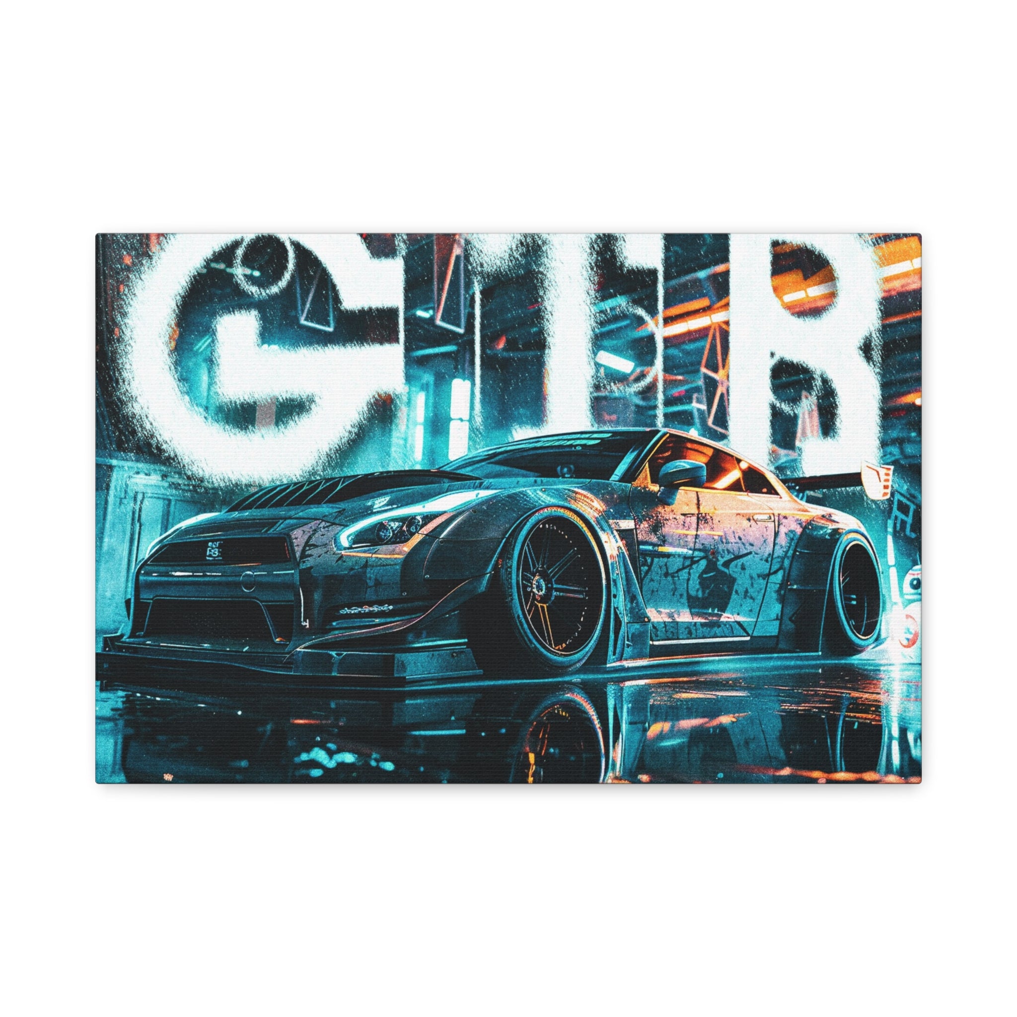 canvas-print-gtr-supercar-wall-art-home-decor-sports-car-poster-hyper-car-art-matte-stretched-canvas-print-2