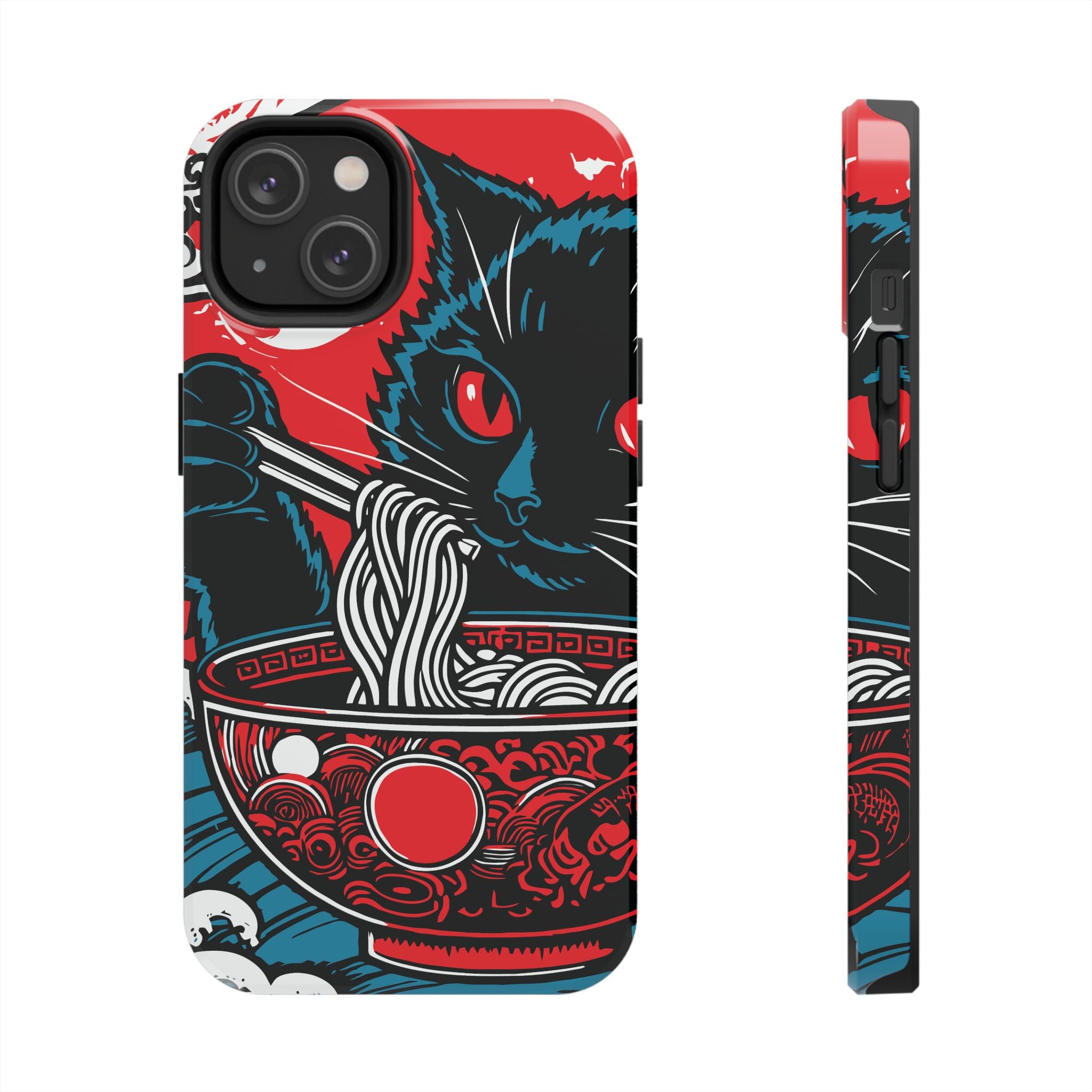 cat-eating-ramen-noodle-tough-iphone-case-japanese-anime-kawaii-protective-cover-anime-lover-gift-unique-iphone-shell-iphone-