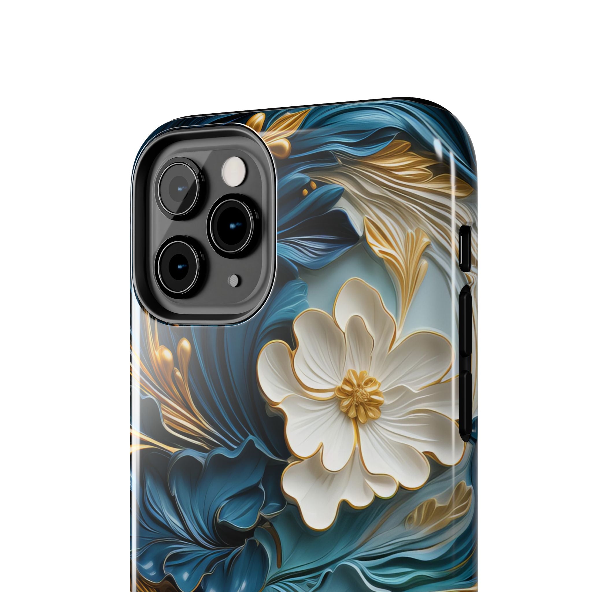 textured-art-nouveau-floral-tough-phone-case-cottagecore-iphone-case-unique-floral-phone-cover-vintage-style-iphone-case-prot