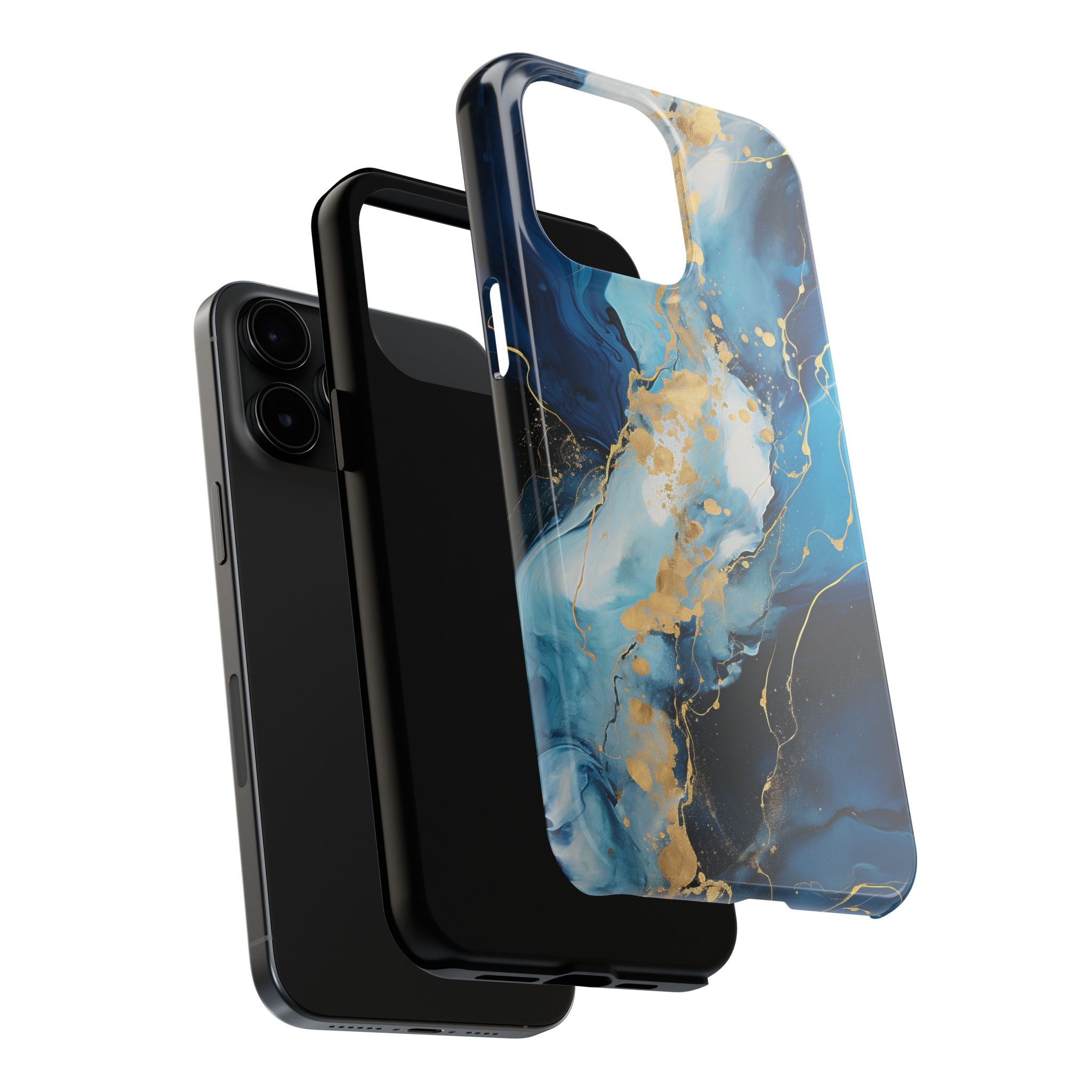 blue-gold-marble-iphone-tough-case-elegant-minimalist-protective-cover-stylish-phone-shell-hard-shell-iphone-case-trendy-acce