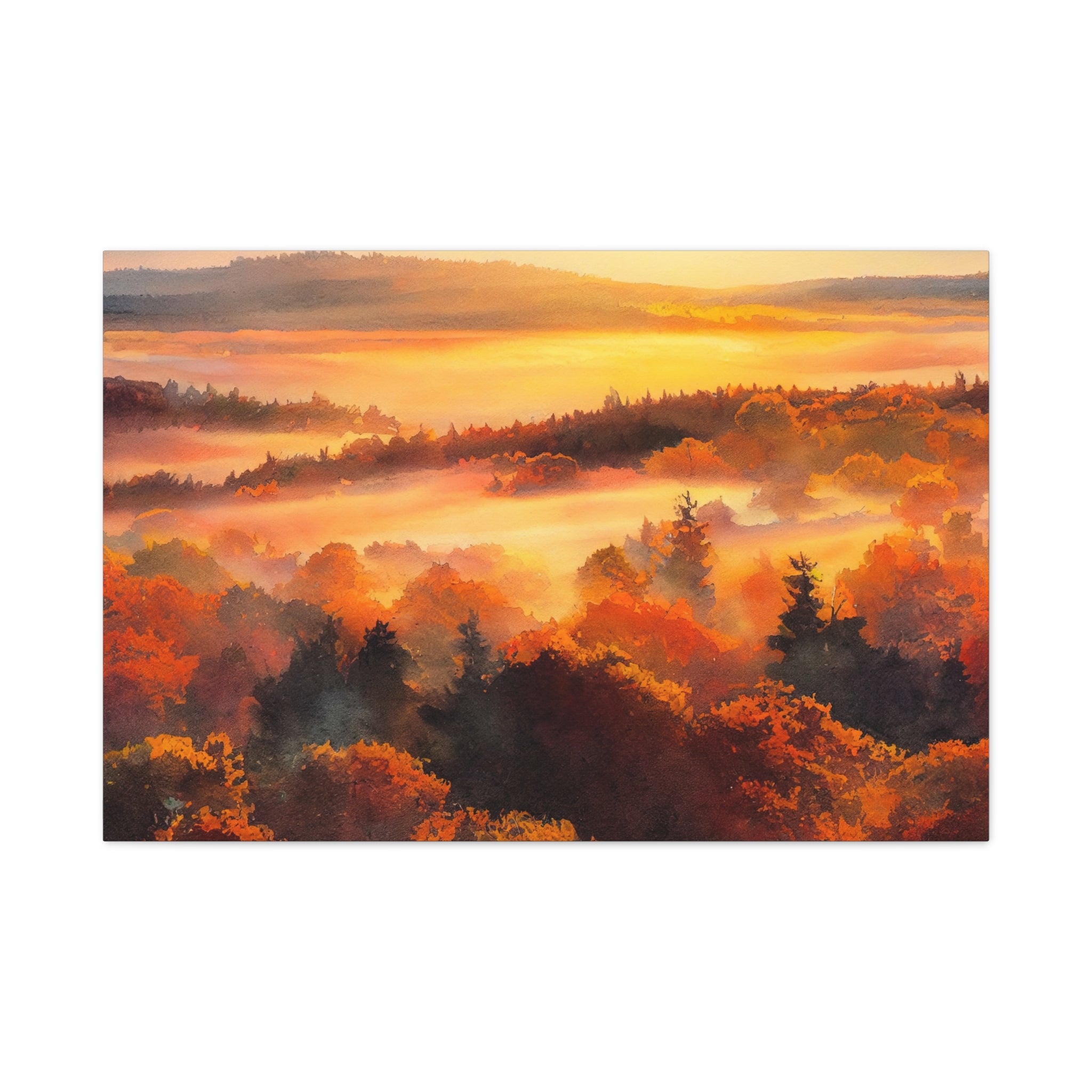 watercolor-fall-canvas-wall-art-fall-sunset-tree-print-stretched-matte-canvas-home-decor-autumn-decor-gift-for-nature-lovers