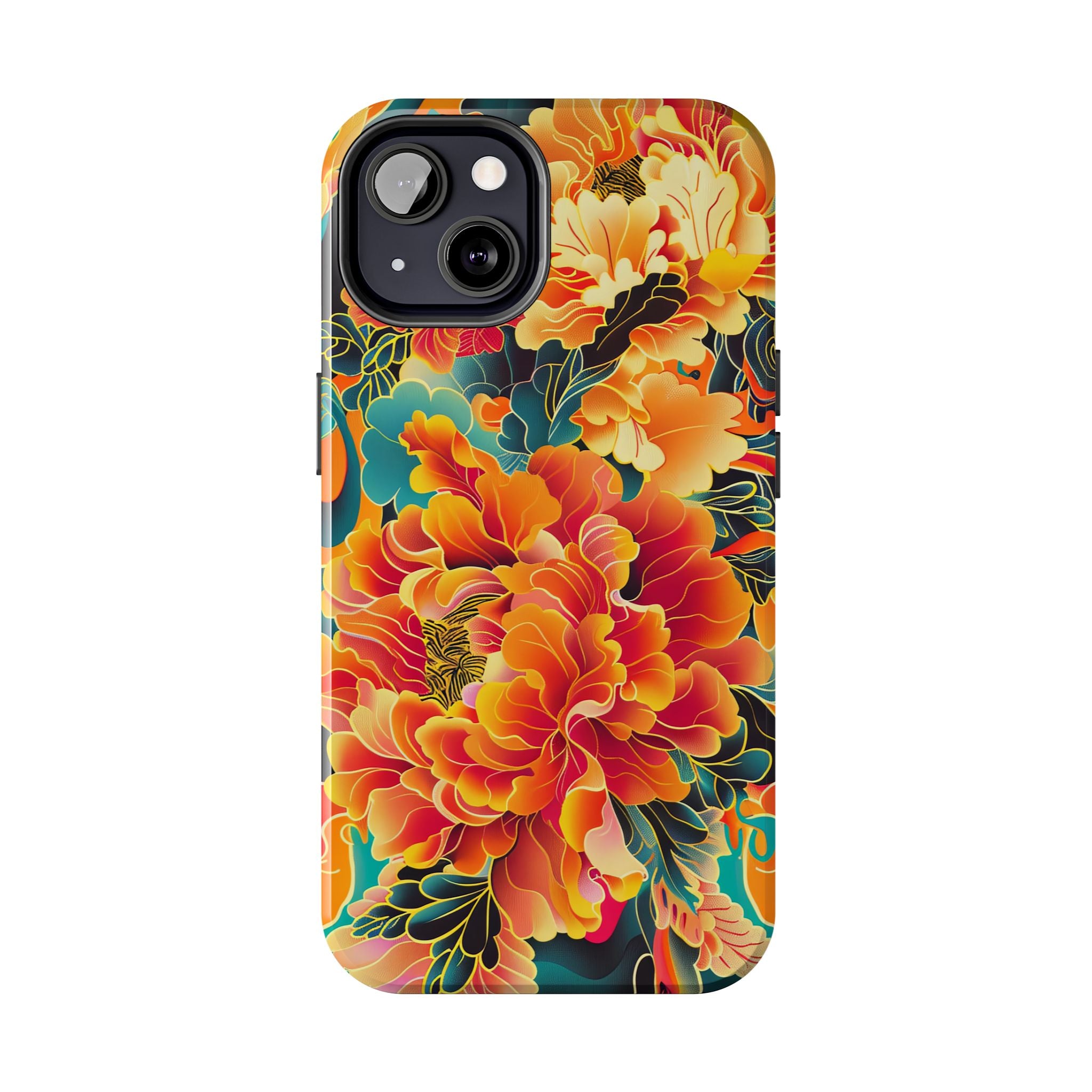 iphone-tough-case-retro-japanese-flowers-floral-phone-cover-vintage-japanese-style-protective-phone-case-asian-floral-design-