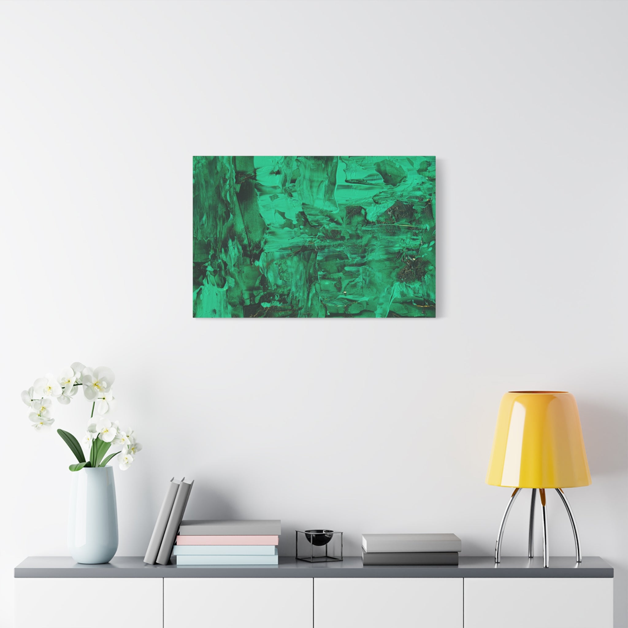 canvas-print-abstract-green-painting-wall-art-home-decor-office-decor-green-canvas-bedroom-gallery-wrap-modern-art-green-prin