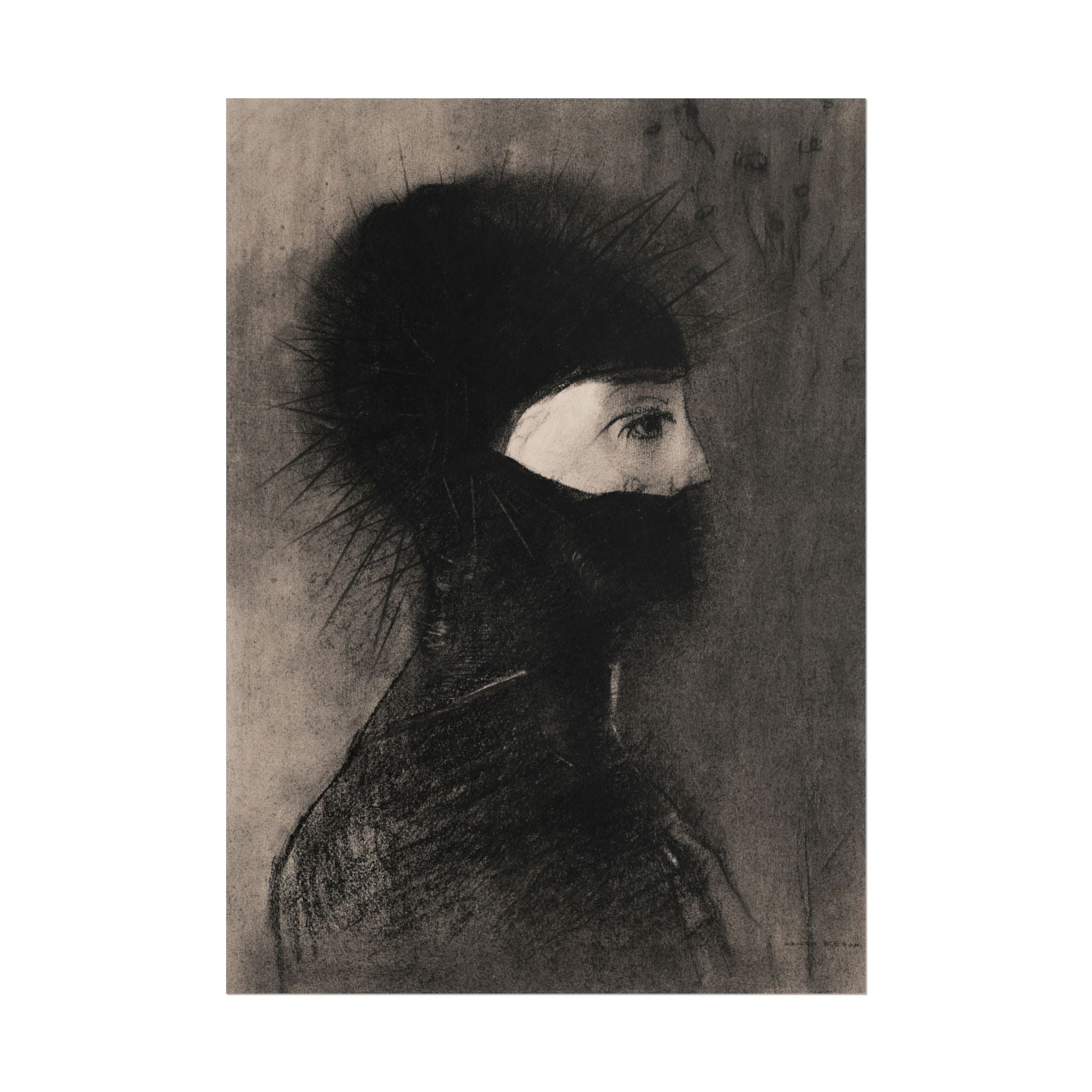 armor-by-odilon-redon-poster-print-vintage-woman-illustration-post-impressionism-art-wall-decor