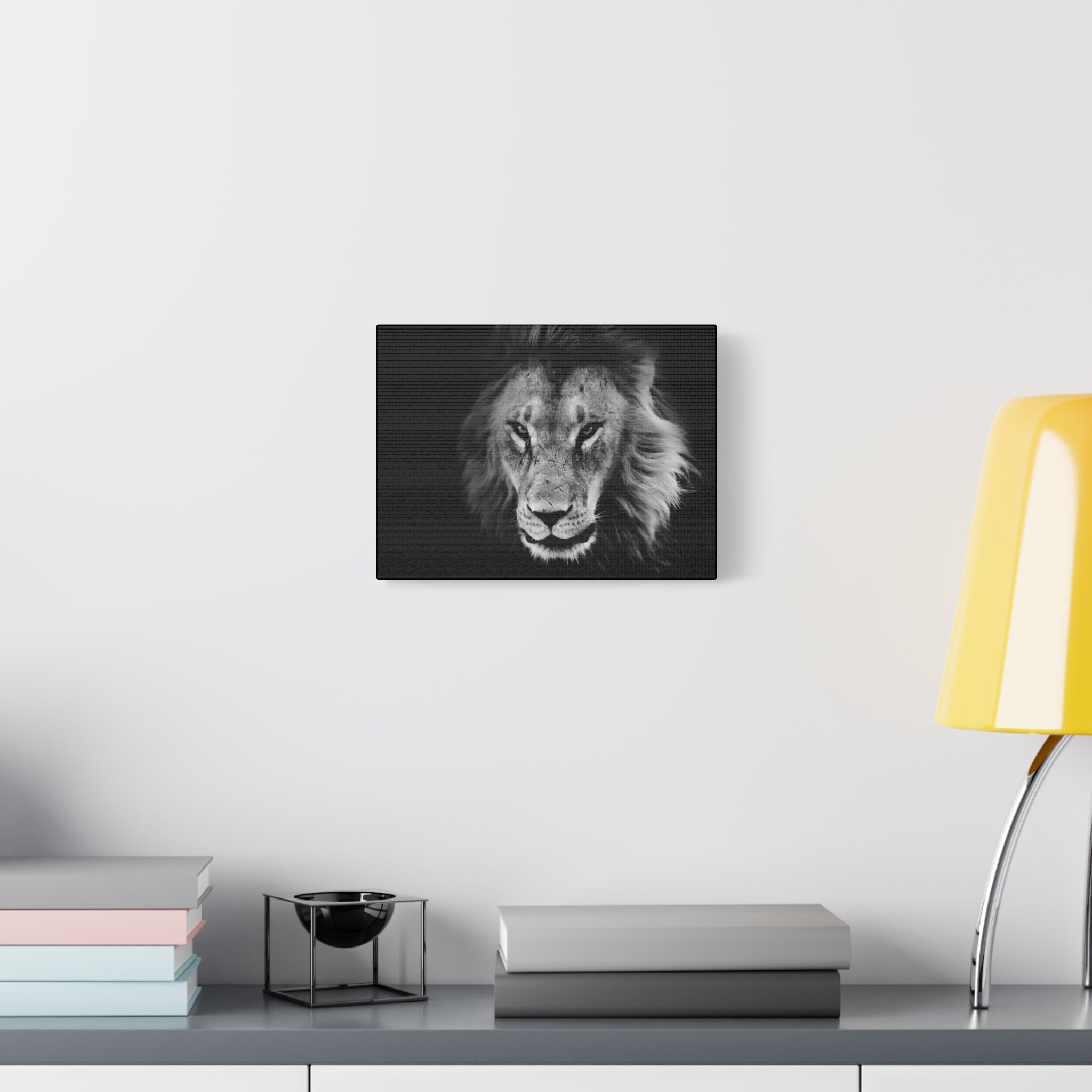 canvas-print-lion-wall-art-black-and-white-living-room-decor-matte-stretched-lion-poster-jungle-animal-art-print-wildlife-saf