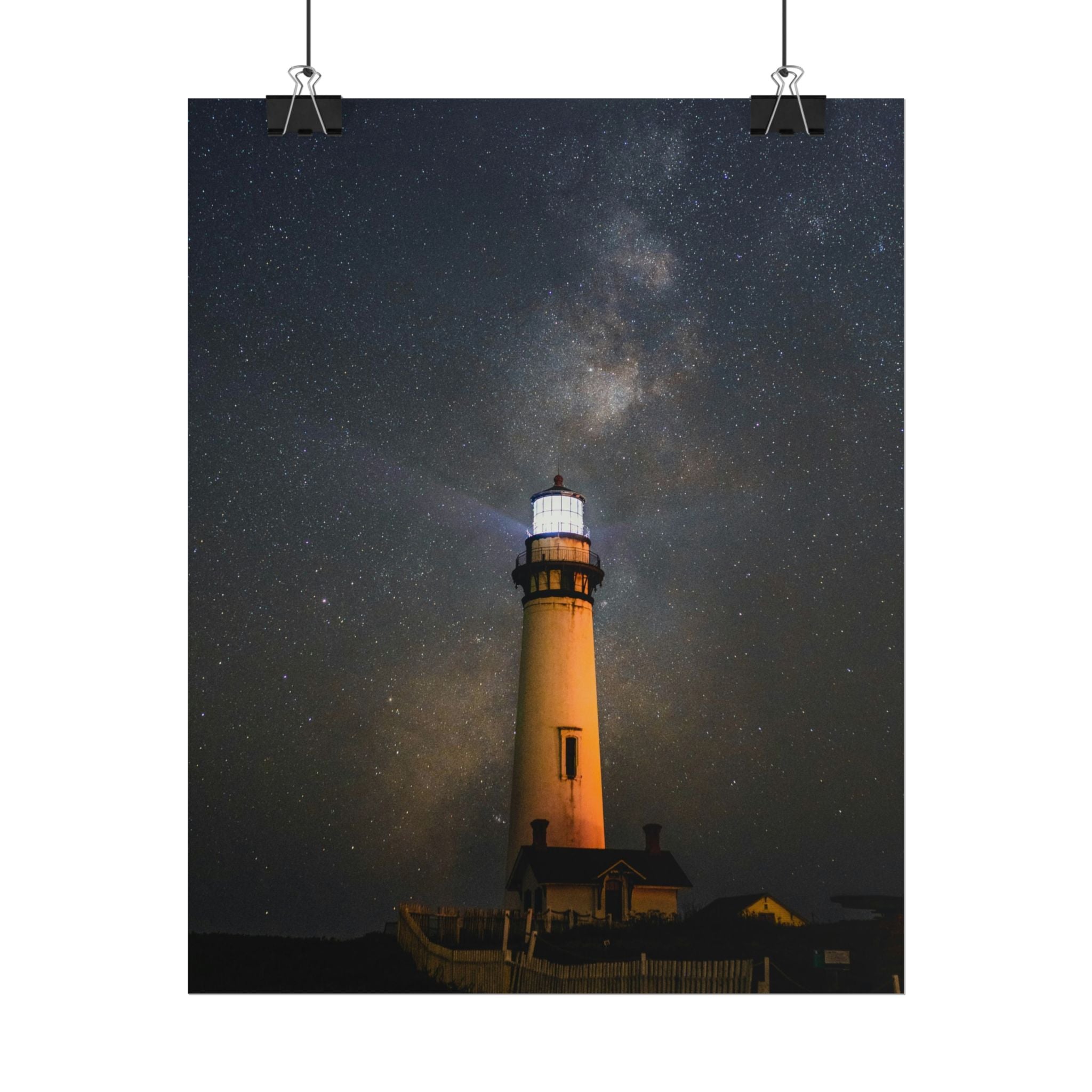 lighthouse-on-rock-poster-print-coastal-wall-art-nautical-decor-beach-house-decoration-seaside-wall