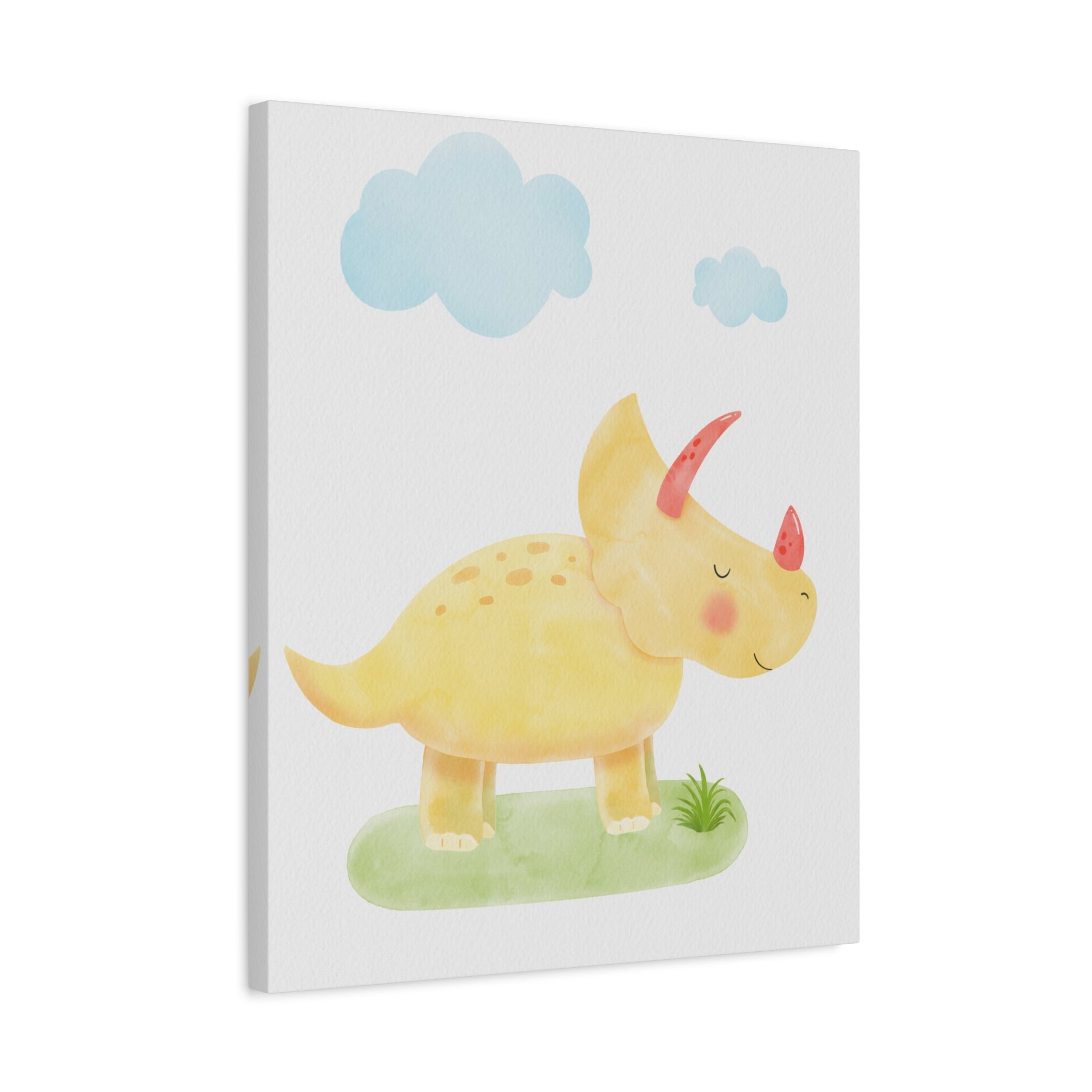 canvas-wall-art-cute-yellow-dino-nursery-decor-baby-dinosaur-print-nursery-art-cute-dinosaur-decoration-baby-nursery-dinosaur