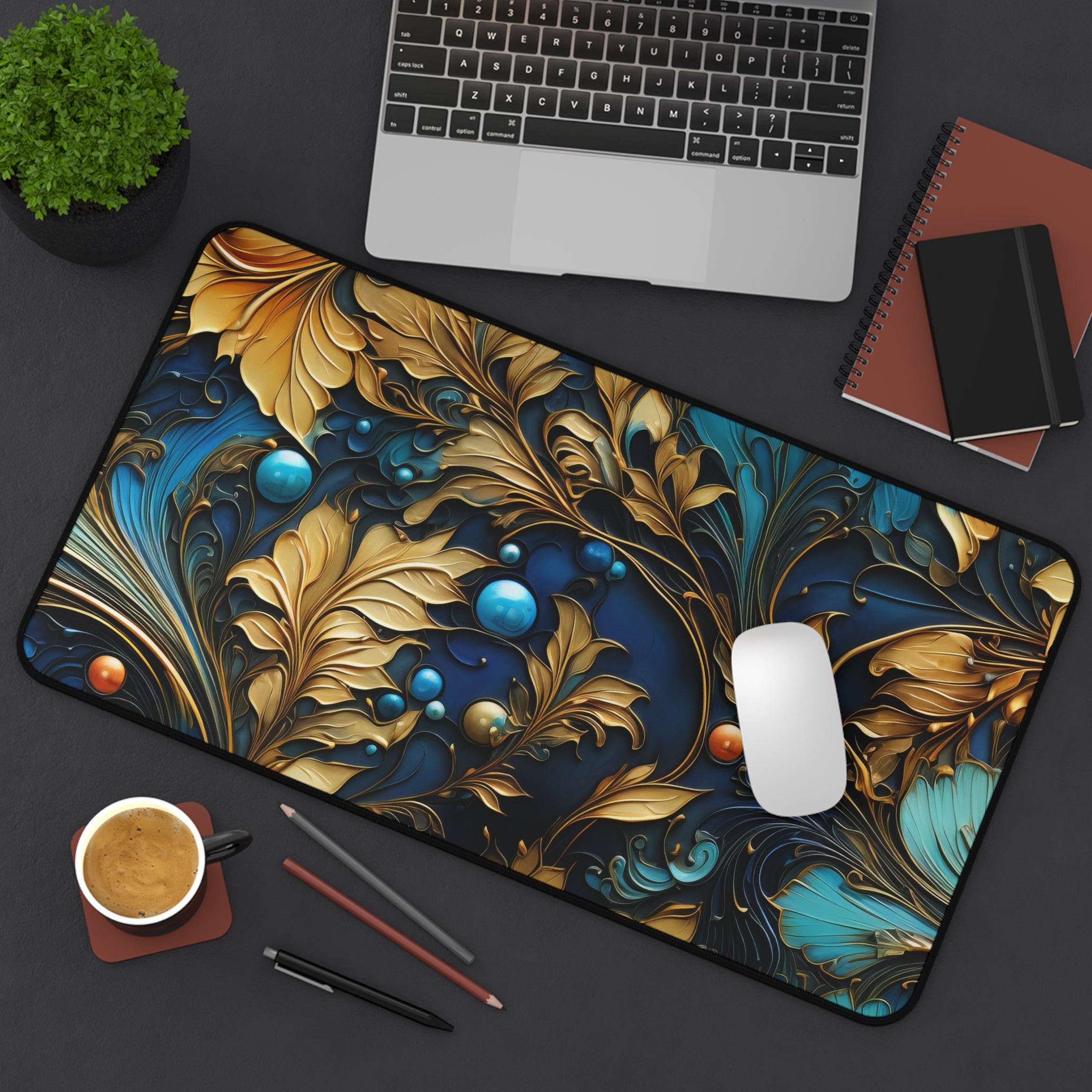 textured-art-nouveau-yellow-floral-desk-pad-large-mouse-pad-for-computer-elegant-workspace-decor-non-slip-durable