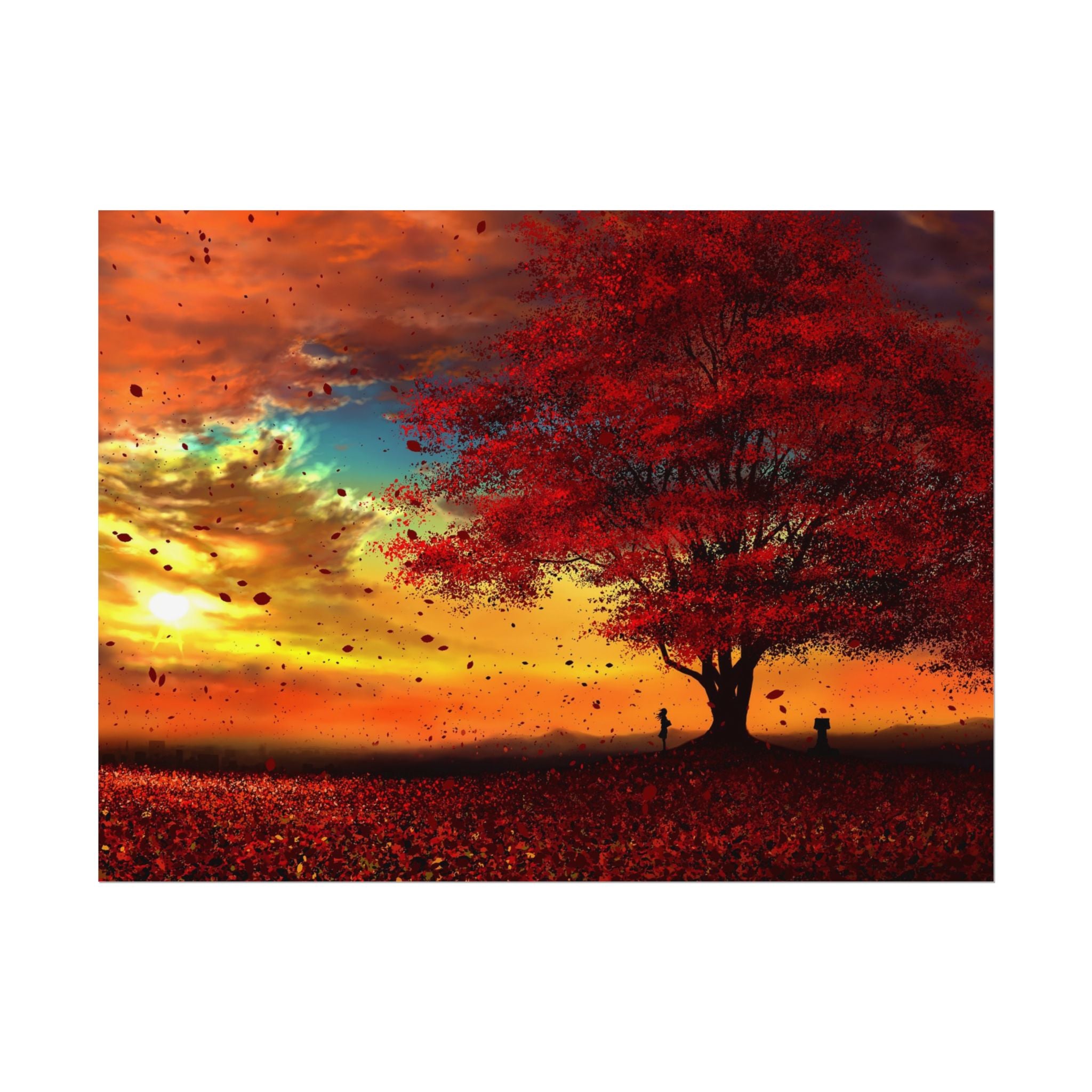sunset-scenery-autumn-poster-print-wall-art-decor-home-decoration-nature-artwork-gift-idea-wall-hanging