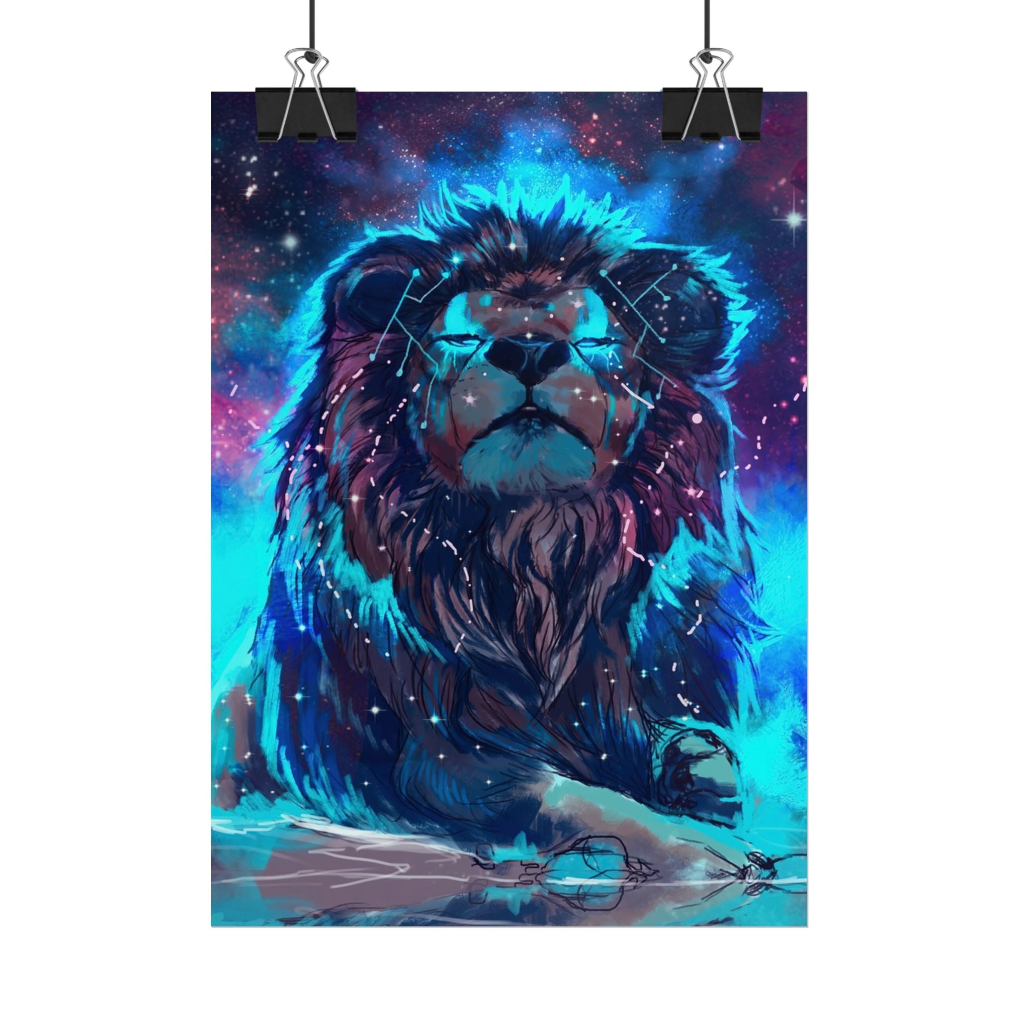 poster-print-lion-wall-art-fantasy-leon-living-room-decor-lion-wall-decor-lion-poster-jungle-animal-art-print-wildlife-safari