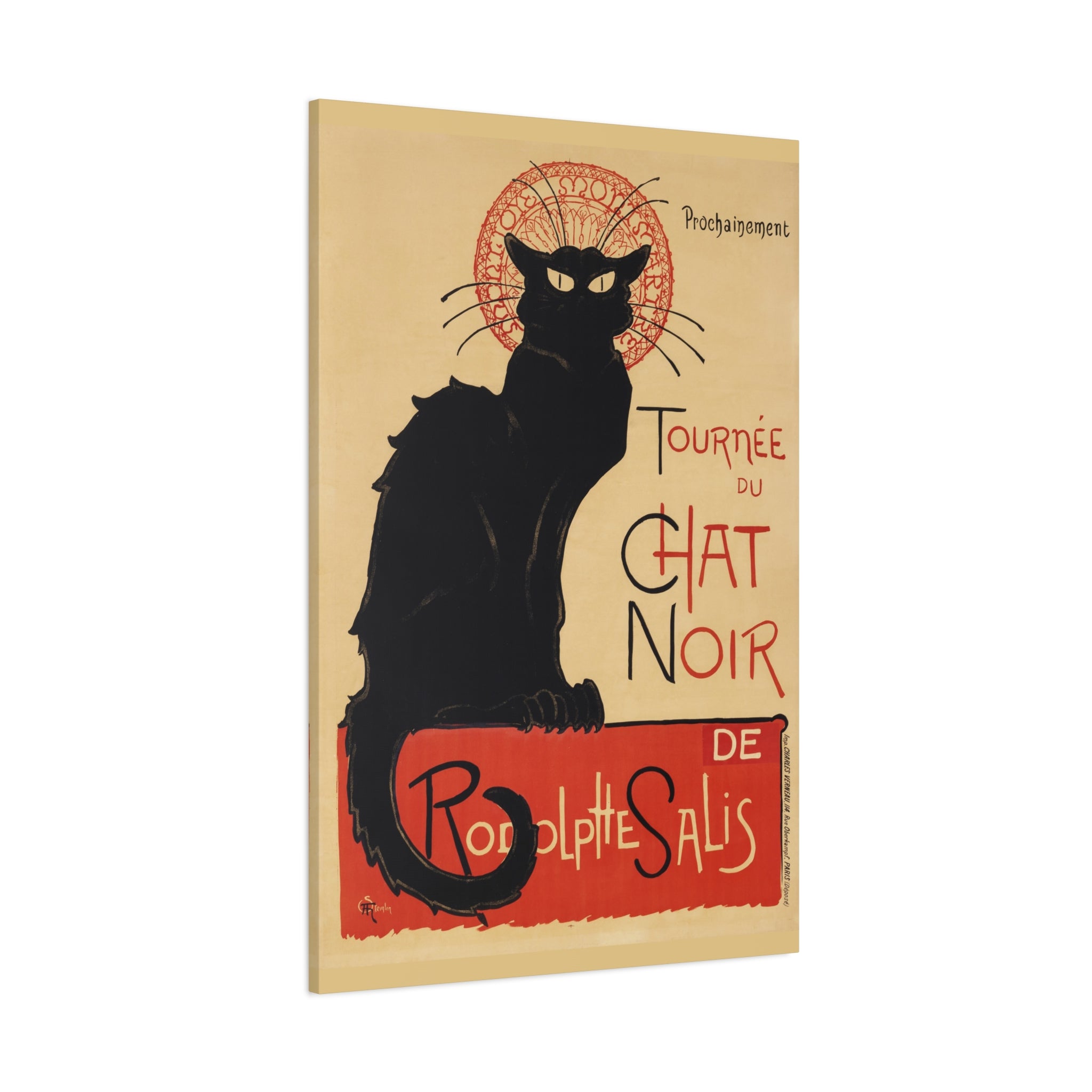 canvas-print-tournee-du-chat-noir-wall-art-matte-canvas-stretched-home-decor-living-room-theophile-steinlen-art-cat