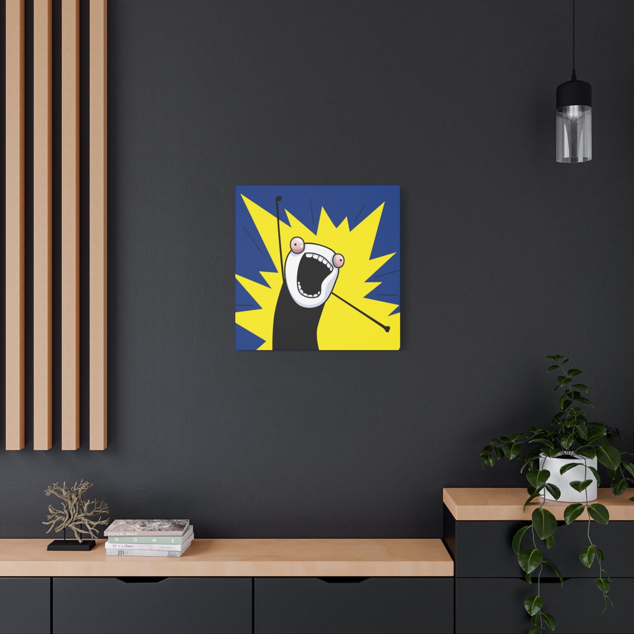 canvas-print-lets-do-it-funny-wall-decor-motivational-decor-matte-stretched-art-inspirational-quote-poster-office-decor-funny