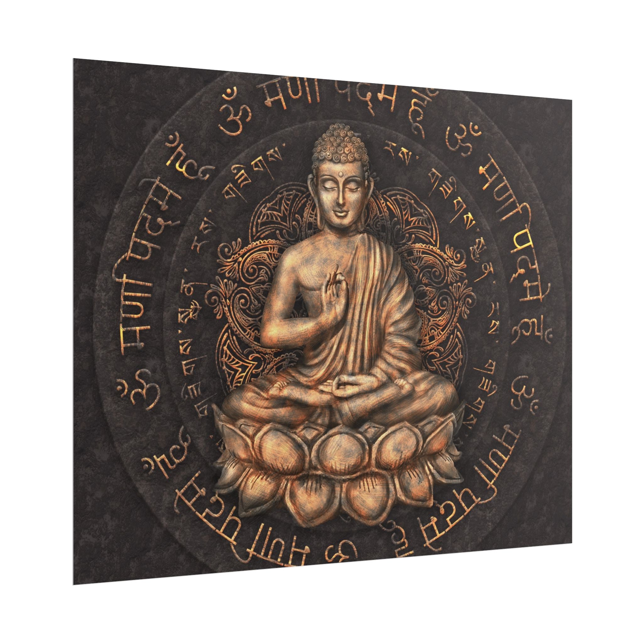 bronz-buddha-poster-print-wall-art-decor-zen-meditation-poster-serene-home-decor-spiritual-art-print-mindfulness-artwork