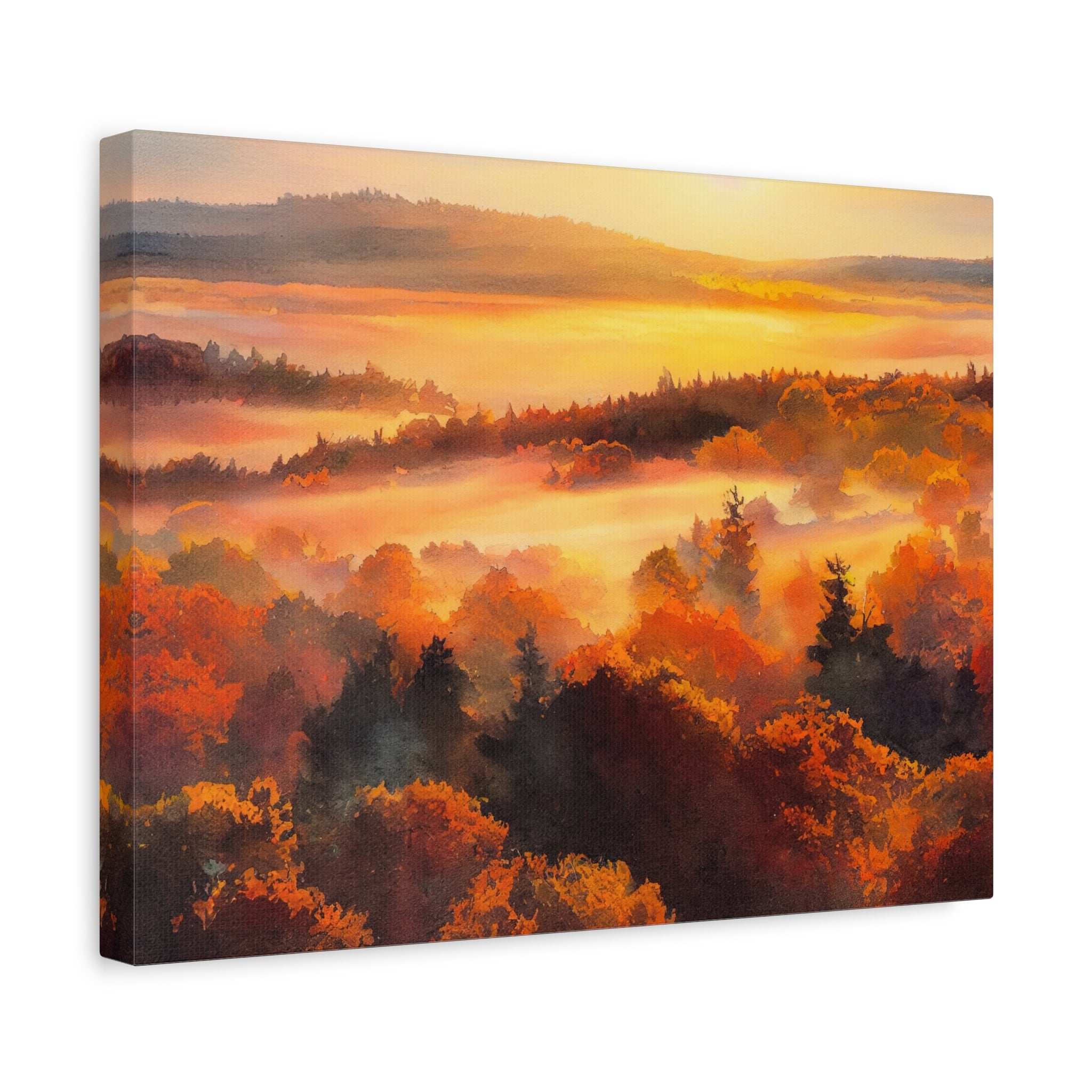 watercolor-fall-canvas-wall-art-fall-sunset-tree-print-stretched-matte-canvas-home-decor-autumn-decor-gift-for-nature-lovers