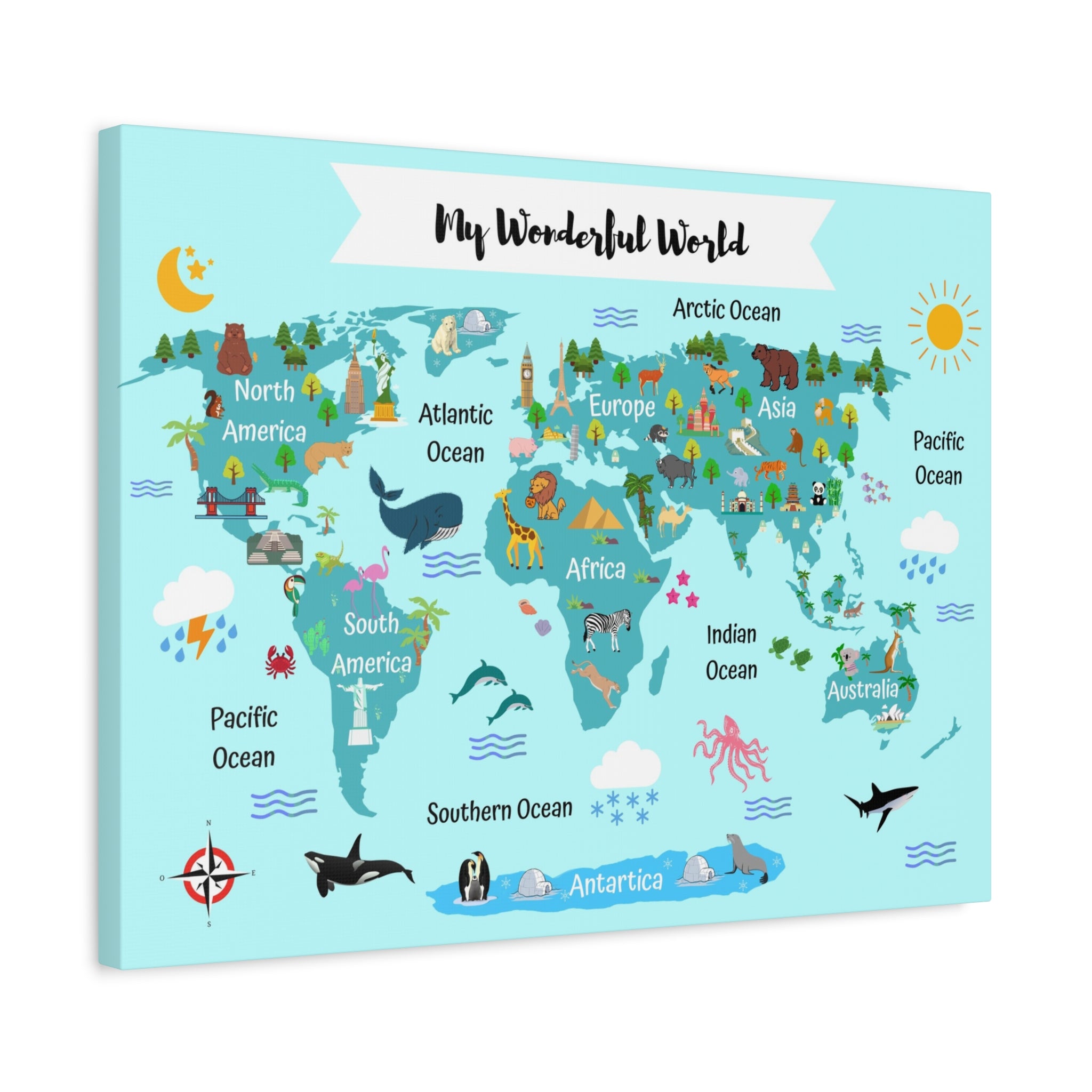 nursery-world-animals-map-canvas-print-world-map-for-kids-world-map-canvas-wall-art-home-decor