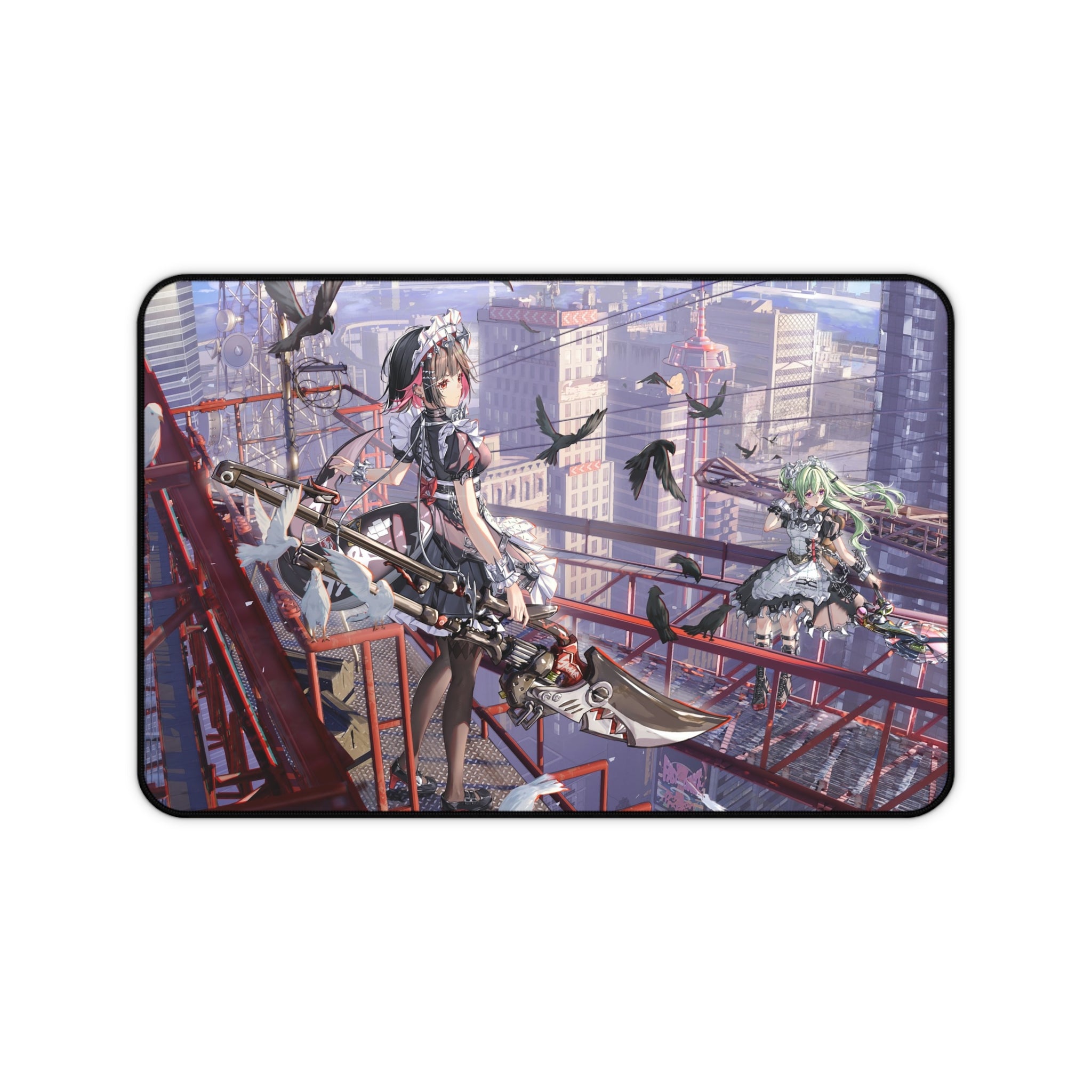 Zenless Zone Zero Ellen Joe Gaming Mouse Pad - ZZZ Desk Mat - New Eridu Anime Desk pad - XL Waifu Ga