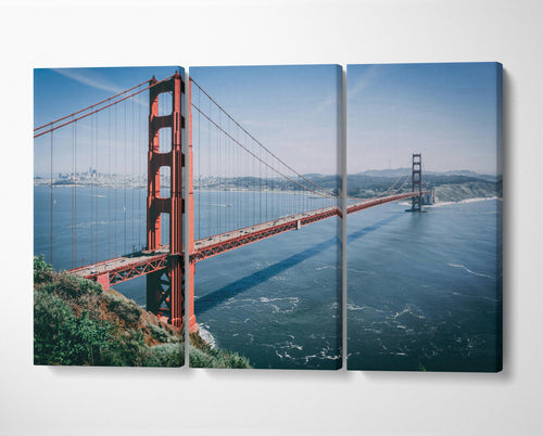 golden-gate-bridge-3-piece-canvas-wall-art-california-scenery-art-stretched-canvas-nature-landscape-3-panel-california-canvas