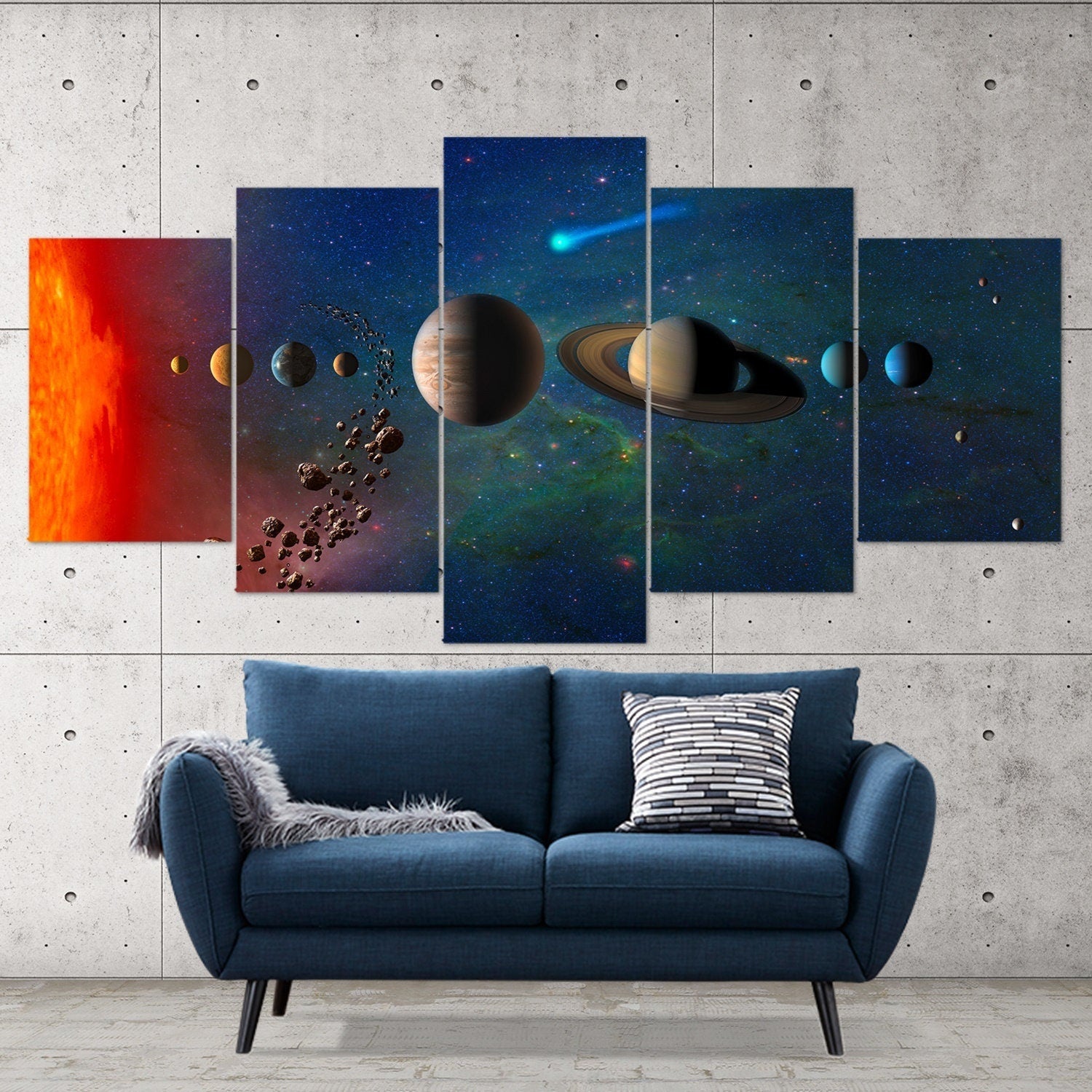 solar-system-5-piece-canvas-wall-art-solar-system-decor-solar-system-wall-art-gift-solar-system-for-kids-printable-solar-syst