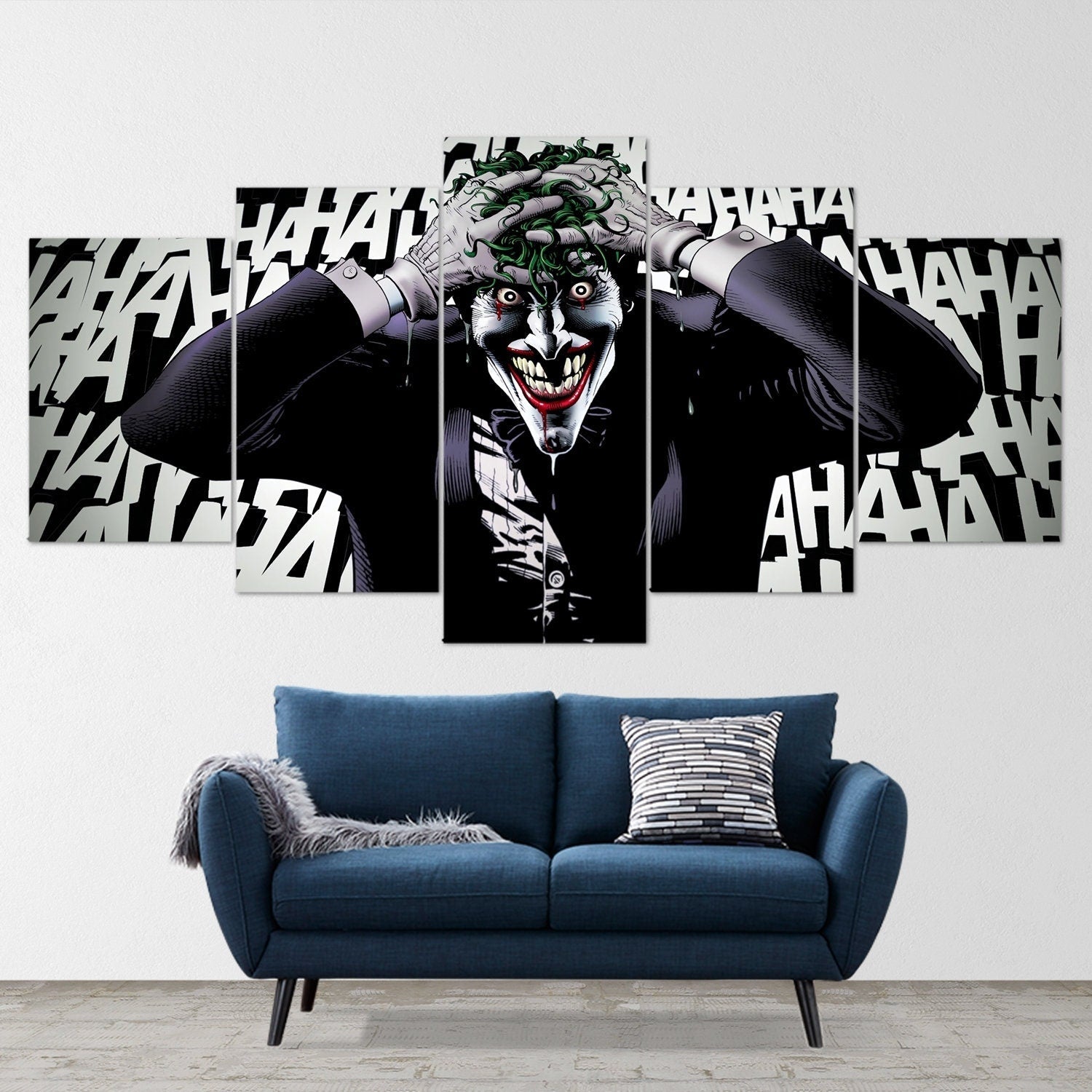 joker-2019-joker-movie-5-piece-canvas-wall-art-joaquin-phoenix-extra-large-wall-art-joker-poster-joker-5-piece-joker-5-panel-