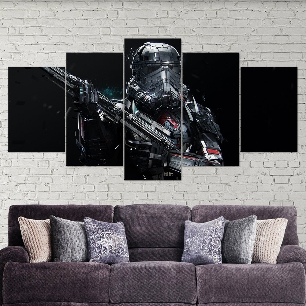 stormtrooper-abstract-art-star-wars-5-piece-canvas-wall-art-canvas-print-stormtrooper-decor-art-stormtrooper-multi-panel-gift