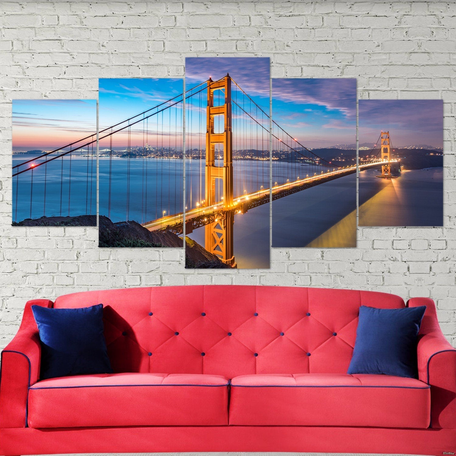 golden-gate-bridge-san-francisco-landscape-5-piece-canvas-wall-art-golden-gate-art-decor-extra-large-wall-art-poster-print-gi