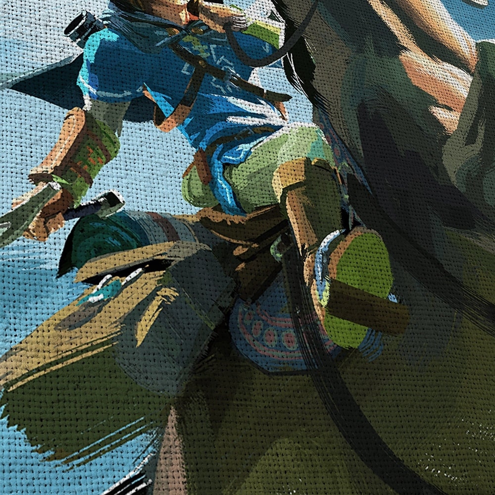 the-legend-of-zelda-5-piece-canvas-wall-art-extra-large-wall-art-the-legend-of-zelda-poster-the-legend-of-zelda-5-piece-5-pan