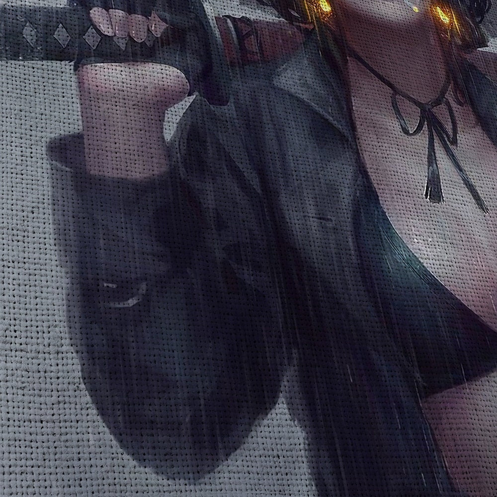 anime-samurai-girl-katana-5-piece-canvas-wall-art-samurai-art-canvas-art-extra-large-wall-art-anime-girl-poster-5-piece-5-pan