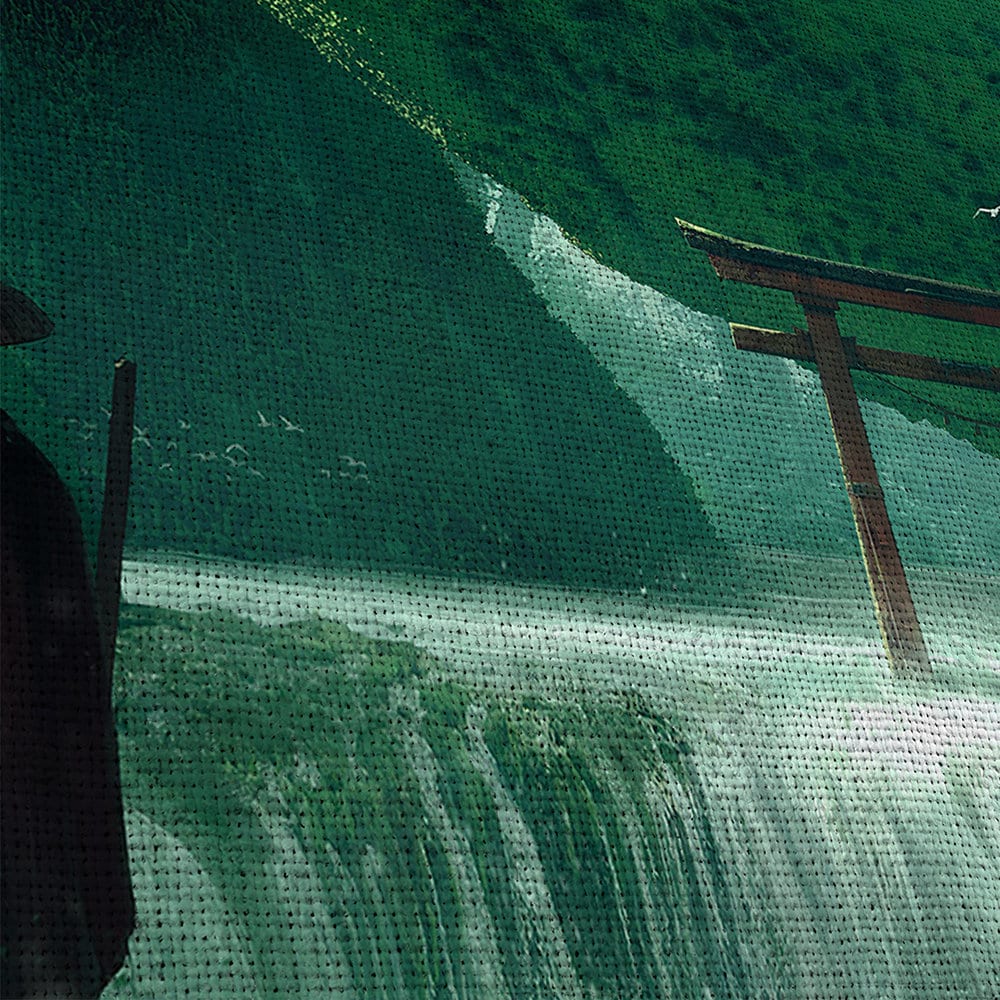 japanese-spirit-gate-torii-samurai-warrior-waterfall-landscape-5-piece-canvas-extra-large-wall-art-samurai-poster-5-piece-5-p