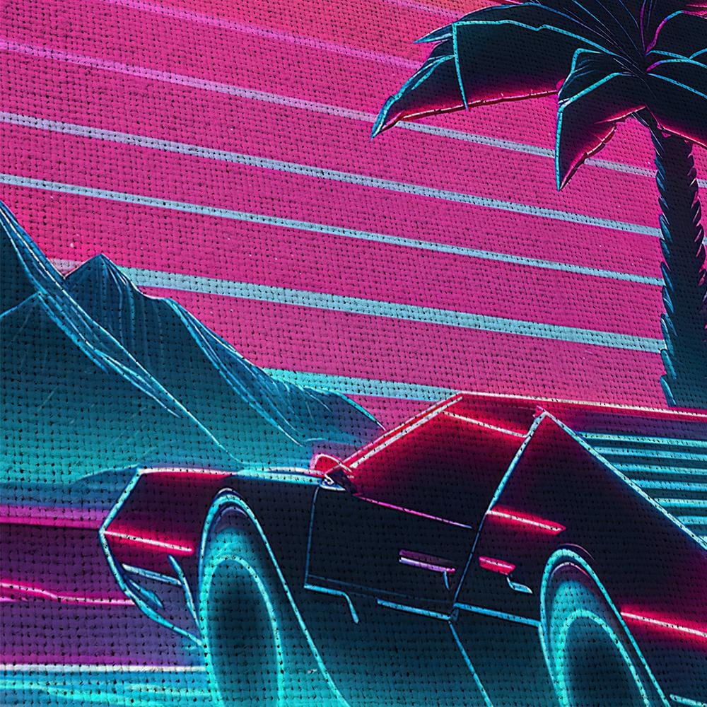 vaporwave-car-sunset-5-piece-canvas-wall-art-synthwave-wall-decor-for-bedroom-and-living-room-retrowave-wall-art-5-panel-larg